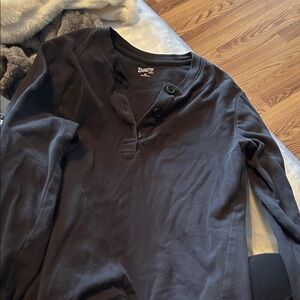Duluth Trading Co Women's Black Button Down Shirt